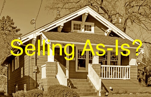 Can You Sell Your Home As Is